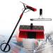 Window Cleaning Pole Kit Water Fed Telescopic Brush Extendable Cleaner Conservatory Roof Extending Rod Water Spray Brush Window Glass Photovoltaic Plate Cleaning 5.4M/18FT