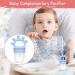 Premium Silicone Baby Pacifier with Fruit Feeding Dispenser | Reusable & Soothing for Aching Gums - Light Blue - Buy Online on GoSupps.com