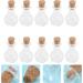 FOMIYES 10pcs Perfume Bottle Wish Bottles with Cork Mini Drift Bottle Small Wishing Bottle Cordyceps Glass - Buy Online on GoSupps.com
