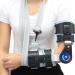 SFKLYU Hinged Elbow Brace Post Elbow Brace with Strap Adjustable Elbow Immobilizer Injury Recovery Support Arm Sling for Strap Men Women Surgery Injury Recovery Pain Relief Left