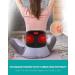 Heating Pad with Massager - Back Pain Relief Strap - 55 Long - 3 Heat Settings - 9 Vibration Modes - Auto-Off - for Low Back, Abdominal, Waist - 8 x 40 Inch - Buy Online on GoSupps.com