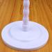 Wig Stand Set - 2 PCS Portable 14.1 Inches Plastic Wig Holder for Drying and Styling - White - Buy Online on GoSupps.com
