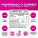 Organic Ashwagandha Gummies for Relaxation & Stress Relief - Vegan Friendly - 60 Raspberry Flavor Chews - Buy Online on GoSupps.com