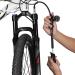 GIYO High Pressure Shock Pump - 300 PSI Max - Fork & Rear Suspension - Lever Lock Nozzle - No Air Loss - Black - Buy Online on GoSupps.com