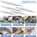 Mesee 5 Pcs Stainless Steel Precision Tweezers Tool Set 9-Hole Anti-Static Tweezer Non-Magnetic Curved & Straight Pointed Tips ESD Tweezer Kit for Eyelash Extension Jewelry Electronics Repair - Buy Online on GoSupps.com