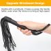 Zhichengbosi 40 cm Riding Crop Black Faux Leather Paddle Horse Crop and Riding Whip - Buy Online on GoSupps.com
