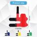 4pcs Soft Fabric Finger Splints for Arthritis Pain Relief and Broken Finger Protection - 4 Colors - Buy Online on GoSupps.com