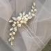Jakawin Pearl Bride Wedding Hair Pins - Rhinestone Crystal Headpiece for Women - Bridal Hair Accessories HP179 - Buy Online on GoSupps.com