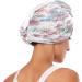 Color Flowers Dry Hair Cap - Quick Drying Towel Set with Button Headband | Super Absorbent & Soft Comfort - Perfect for All Hair Types | International Shipping Available - Buy Online on GoSupps.com