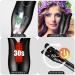 MIUOPUR Automatic Hair Curling Iron - Smart Auto Rotating Curling Wand with Ceramic Ionic Barrel & Temperature Display - Professional Styling Tool in Black - Buy Online on GoSupps.com