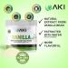 Aki Natural Fine Vanilla Powder 5.29oz/150g | Water Extracted from Beans for Baking, Cooking, Smoothies & Coffee | GMO & Alcohol-Free - Buy Online on GoSupps.com