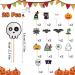 Halloween Cupcake Topper Picks 28 Pcs Pumpkins Ghosts Spiders Bats Cat Skeletons Food Toothpicks Decor for Halloween Birthday Party - Buy Online on GoSupps.com