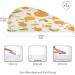Orange Dry Hair Cap - 2 Piece Quick Dry Towel Set with Button Headband | Super Absorbent & Comfortable for International Shipping - Buy Online on GoSupps.com