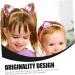 FAVOMOTO 4 Pairs Animal Ear Hair Barrette Hair Accessories for Hair Barrette Hair Barrette Cat Ears Hairpins Barrette Sequin Hair Clips Cute Cloth - Buy Online on GoSupps.com