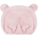Ultra Absorbent Hair Drying Towel for Women & Girls | Cute Cartoon Microfiber Quick Dry Turban for Long Curly Hair | Pink Spa & Salon Head Wrap - Buy Online on GoSupps.com