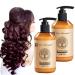 Shiren zhuangshu care for curly hair shiren zhuangshu curly hair 300g long -lasting styling elastina para el cabello choroccan volume moisturizing elasticity (2PC)