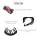 4 Pack Rhinestone Gem Banana Hair Clips - Sparkly Leaf Design for Thick Hair - Buy Online on GoSupps.com