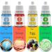 12 Color Vibrant Cake Food Coloring Set - Liquid Concentrated Icing Dye for Baking & Decorating - 0.25 fl. oz. Each (Pack of 12) - Buy Online on GoSupps.com