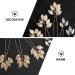 Beaupretty 2 Alloy Leaf Hairpin Hair Accessories Bridesmaid Floral Crystal Rhinestone Hair Pins Ancient Style Hairpin Wedding Headwear Bridal Crystal Hairpin Metal Miss Hanfu Hair Piece - Buy Online on GoSupps.com
