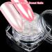 White Pearl Chrome Nail Powder - Glazed Donut Inspired Mirror Effect Glitters for DIY Nails - Buy Online on GoSupps.com