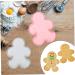 PLAFOPE 2pcs Silicone Mold Candle Molds Roasting Pan Chocolate Molds DIY Mold Cake Mold Soap Baking Supplies - Buy Online on GoSupps.com