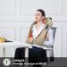 Snailax Wireless Neck Massager | Shiatsu Massage Device with Heat | Portable Pain Relief for Neck & Back | Perfect Gift for Men & Women - Khaki - Buy Online on GoSupps.com