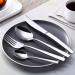 Flatware Sets 16pcs/Set Cutlery Set Stainless Steel Dinnerware Knife Fork and Spoon Cutlery Set for Kitchen Accessories Flatware Sets Stainless Steel (Color : Silver 16pcs) - Buy Online on GoSupps.com