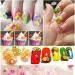 9000pcs Fruit Nail Art Slices for DIY 3D Polymer Clay Nail Art - 15 Styles - Buy Online on GoSupps.com