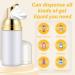Daytight 10-Pack Empty Foam Pump Bottles - 60ml Travel Dispenser for Shampoo Lotion Eyelash Cleaner & Cosmetics - Perfect Mini Foam Pump for International Shipping - Buy Online on GoSupps.com