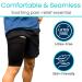 Vive Thigh Compression Sleeve (2 Pack) - Breathable Hamstring Brace for Pain Relief & Support - Non-Slip Elastic Fit for Men & Women - Ideal for Groin Sciatica & Quadriceps Tendonitis - Buy Online on GoSupps.com