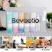 Beveetio Travel Bottles TSA Approved 15 Pack - BPA Free Silicone Refillable Containers for Toiletries - Multicolor 2.9oz Travel Tubes - Buy Online on GoSupps.com