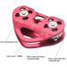 Latinaric Double Rope Pulley - Heart Shape Red Deflection Pulley for Cable Car & Via Ferrata | International Shipping - Buy Online on GoSupps.com