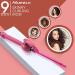 Professional 3/8 Inch Curling Iron - 9mm Ceramic Tourmaline Curl Wand for All Hair Types | Wave Hair Styling Tool with Non-Slip Handle | Adjustable Temperatures 225 F to 450 F - Buy Online on GoSupps.com