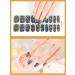 Kalolary 20PCS Butterfly Blue Nail Gel Polish Strips - Self-Adhesive Full Wraps for UV/LED Lamp - Nail Adhesive Wrap Stickers for Cured Gels - Buy Online on GoSupps.com
