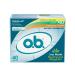o.b. Original Non-Applicator Tampons, Regular, Super, & Super Plus Absorbancies, 40 Count (Pack of 1)