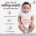 Baby Belly Band for Gas & Colic Relief - Self Heating Tummy Wrap for Newborns | Colic Belt & Gas Wrap - Soft Feathers Design - Buy Online on GoSupps.com