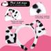 PAFUWEI Dalmatian Headband with Soft Plush Dog Ears - Perfect for Women, Girls, Cosplay, and Parties - Buy Online on GoSupps.com