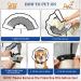 Vavopaw Rauskrause Dog Leck Protection Collar | Soft Breathable & Waterproof | Adjustable Lightweight Recovery Collar | Pet Elizabethan Collar for Small Dogs - Gray - Buy Online on GoSupps.com