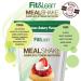 Fit & Lean Strawberry Shortcake Meal Shake - Fat Burning Meal Replacement with Protein, Fiber, Probiotics, Organic Fruits & Vegetables, and Green Tea - 1lb, 10 Servings - Buy Online on GoSupps.com