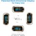 Mibest OLED Finger Pulse Oximeter - O2 Meter Dual Color White/Luxury Gold - Buy Online on GoSupps.com