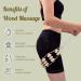 Wumimi Handmade Wood Back Massage Roller Tool - Anti Cellulite Lymphatic Drainage & Wood Therapy for Body Pain Relief - Trigger Point Wooden Roller Massage Rope - Buy Online on GoSupps.com