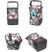 LCY Insulated Baby Bottle Cooler Bag | Holds 4 Bottles | Colorful Triangles | Hanging Strap Included - Buy Online on GoSupps.com