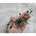 Anglacesmade Bridal Green Crystal Hair Comb Emerald Hair Vine Malachite Green Wedding Headpiece Prom Party Festival Hair Accessories for Women and Girls (Gold) - Buy Online on GoSupps.com