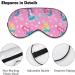 Soft Blackout Eye Mask for Sleeping | Adjustable Pink Mermaid Starfish Sleep Mask for Women | No Pressure Travel Eye Mask - Buy Online on GoSupps.com