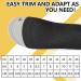 Knixmax Outdoor Orthopedic Insoles for Flat Feet | Plantar Fasciitis Relief | Cushioned Comfort for Men & Women | EU42 (Black) - Buy Online on GoSupps.com