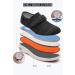 DENACARE Women's Wide Width Diabetic Shoes | Adjustable Closure | Lightweight & Comfortable | Ideal for Edema, Plantar Fasciitis, Bunions, Arthritis | SW3 Black/Grey - Buy Online on GoSupps.com