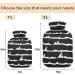 Naanle Stripes Hot Water Bottle with Cover - 1L Transparent Heat Bottle for Bed Hand & Foot Warmer | Pain Relief & Cold Therapy for Winter - Buy Online on GoSupps.com