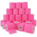 24 Rolls Pink Elastic Self Adhesive Bandage Wrap, Breathable Flexible Fabric Non Woven Cohesive Bandage, Ankle Sprains Swelling Medical First Aid Sports Athletic Tape, Dogs Pet Vet Wrap 2” x 5 Yards. Hot Pink