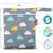 Homybaby Waterproof Wetbag Set x2 - Ideal for Diapers & Kids - Durable Laundry Bags for Kindergarten & Travel - Buy Online on GoSupps.com