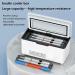 Medical Refrigerator Portable Insulin Cooler Case with Carryy Bag 13600MAH Battery Capacity 0-18 C Intelligent Temperature Control 3.6 * 3.7 * 8.2'' Mini Refrigera Case - Buy Online on GoSupps.com